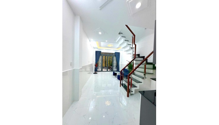 NHÀ MỚI ĐẸP NGAY GÒ XOÀI - HẺM 4M THÔNG - 36M2 - 2 TẦNG 2PN - GIÁ 3.65 TỶ